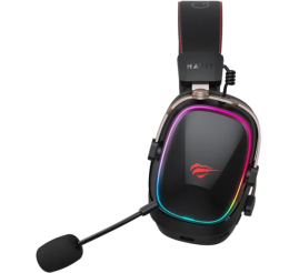 Slika izdelka: HAVIT Gamenote RGB LED brezžične slušalke z mikrofonom HV-H2039BG
