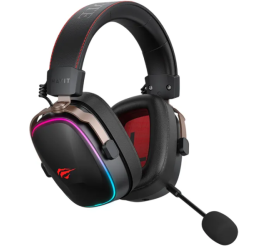 Slika izdelka: HAVIT Gamenote RGB LED brezžične slušalke z mikrofonom HV-H2039BG