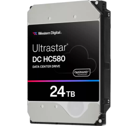 Slika izdelka: HGST/WD 24TB UltraStar DC HC580 3,5" SATA 6Gb/s 7200rpm 512MB HDD disk