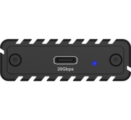 Slika izdelka: IcyBox IB-1917M-C32a ohišje za 1x M.2 NVMe SSD z USB-C 3.2 Gen 2x2 do 20 Gbit/s