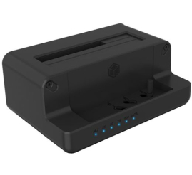 Slika izdelka: IcyBox  IB-2914MSCL-C31 priklopna postaja in kloniranje za M.2 NVMe SSD & 2,5/3,5 SATA SSD/HDD