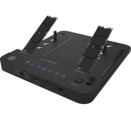 Slika izdelka: IcyBox IB-2915MSCL-C31 clone& dock postaja za M.2 NVME & SATA 2