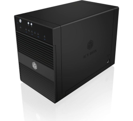 Slika izdelka: IcyBox IB-3740-C31 USB-C 3.1 zunanje ohišje za 4 3,5" in 2,5" HDD ali SSD diske