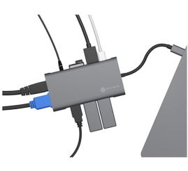 Slika izdelka: IcyBox IB-DK4040-CPD priklopna postaja s Power Delivery 100W