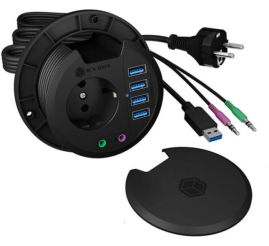 Slika izdelka: IcyBox IB-HUB1430 4-portni namizni hub