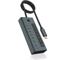 Slika izdelka: IcyBox IB-HUB1457-C31 7-portni hub vmesnik USB-C 3.2