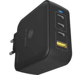 Slika izdelka: IcyBox IB-PS1040-PD 4-portni USB-C/A 100W GaN polnilec
