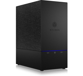Slika izdelka: IcyBox IB-RD3621-C31 zunanje RAID ohišje za 2 3,5" ali 2,5" HDD in SSD diska