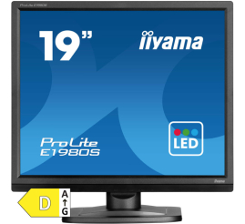 Slika izdelka: IIYAMA ProLite E1980S-B1 48cm (19") 1280x1024 IPS 75Hz HDMI/DP zvočniki monitor