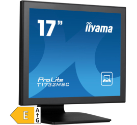 Slika izdelka: IIYAMA ProLite T1732MSC-B1S 43cm (17") 4:3 TN HDMI/DP/VGA PCAP na dotik informacijski / interaktivni monitor