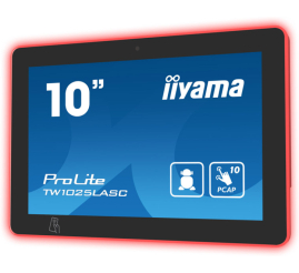 Slika izdelka: IIYAMA ProLite TW1025LASC-B1PNR 25,5cm (10,1") USB/LAN PoE NFC kamera zvočniki Android na dotik informacijski / interaktivni monitor