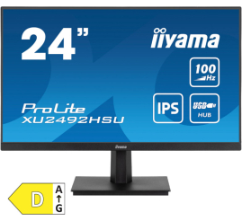 Slika izdelka: IIYAMA ProLite XU2492HSU-B6 60,5cm (23,8") FHD IPS 100Hz HDMI/DP zvočniki črn monitor