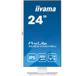 Slika izdelka: IIYAMA ProLite XUB2492HSU-W6 60,5cm (23,8") FHD IPS 100Hz HDMI/DP zvočniki bel monitor