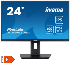 Slika izdelka: IIYAMA ProLite XUB2492QSU-B1 60,96cm (24") 2K IPS 100Hz HDMI/DP zvočniki monitor