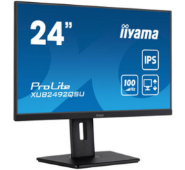 Slika izdelka: IIYAMA ProLite XUB2492QSU-B1 60,96cm (24") 2K IPS 100Hz HDMI/DP zvočniki monitor