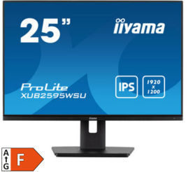 Slika izdelka: IIYAMA ProLite XUB2595WSU-B5 63,5cm (25") WUXGA 16:10 IPS VGA/HDMI/DP zvočniki monitor