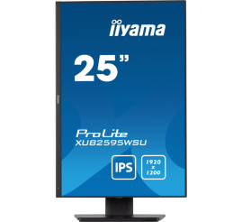 Slika izdelka: IIYAMA ProLite XUB2595WSU-B5 63,5cm (25") WUXGA 16:10 IPS VGA/HDMI/DP zvočniki monitor