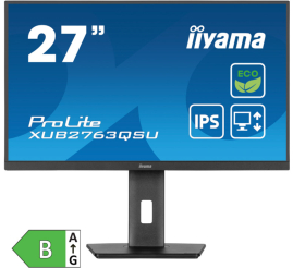 Slika izdelka: IIYAMA ProLite XUB2763QSU-B1 68,5cm (27") QHD IPS 100Hz HDMI/DP zvočniki monitor