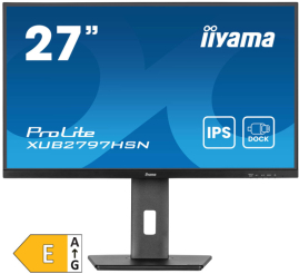Slika izdelka: IIYAMA ProLite XUB2797HSN-B2 68,6cm (27") FHD IPS 100Hz HDMI/DP/USB-C zvočniki črn monitor