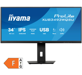 Slika izdelka: IIYAMA ProLite XUB3493WQSU-B6 86,7cm (34") IPS 120Hz HDMI/DP zvočniki monitor