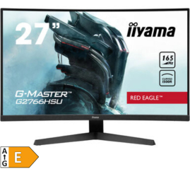Slika izdelka: IIYAMA Red Eagle G-master G2766HSU-B1 68,5cm (27") FHD VA 165Hz DP/HDMI/USB FreeSync zvočniki ukrivljen gaming monitor