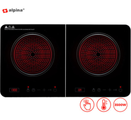 Slika izdelka: Indukcijska plošča ALPINA dvojna 3500W