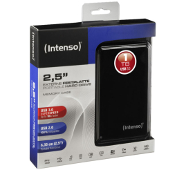 Slika izdelka: INTENSO Memory Case 1TB USB3.0 2,5" črn (6021560) zunanji trdi disk