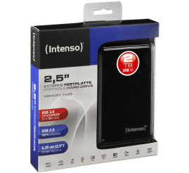 Slika izdelka: INTENSO Memory Case 2TB USB3.0 2,5" črn (6021580) zunanji trdi disk