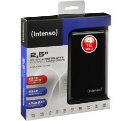 Slika izdelka: INTENSO Memory Case 4TB USB3.0 2,5" črn (6021512) zunanji trdi disk