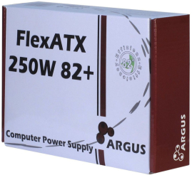 Slika izdelka: INTER-TECH Argus FA-250 250W Flex-ATX napajalnik za strežnike