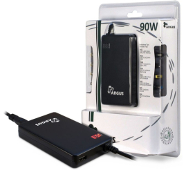 Slika izdelka: INTER-TECH Argus NB-90SA 90W univerzalni napajalnik za prenosnik