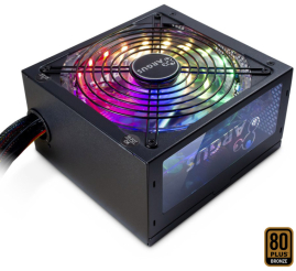 Slika izdelka: INTER-TECH Argus RGB-700W II 80Plus Bronze ATX napajalnik