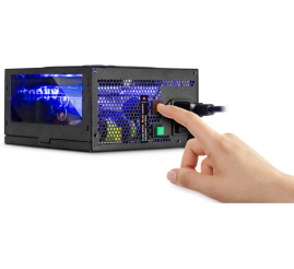 Slika izdelka: INTER-TECH Argus RGB-750W CM II 80Plus Gold modularni RGB ATX napajalnik