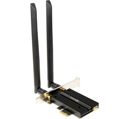 Slika izdelka: INTER-TECH DMG-36 AX5400 WLAN PCI express mrežna kartica