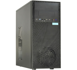 Slika izdelka: INTER-TECH IT-8835 RIPPLE midi-ATX črno ohišje