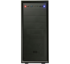 Slika izdelka: INTER-TECH IT-8862 PLAID midi-ATX črno ohišje