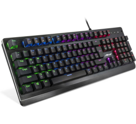 Slika izdelka: INTER-TECH Nitrox NK-2000ME žična RGB mehanična SLO tisk gaming tipkovnica