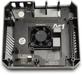 Slika izdelka: INTER-TECH ODS-727 za RASPBERRY Pi 4 sivo ohišje