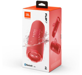 Slika izdelka: JBL Flip 7 Bluetooth prenosni zvočnik, rdeč