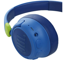 Slika izdelka: JBL JR460NC Bluetooth otroške naglavne brezžične slušalke, modre