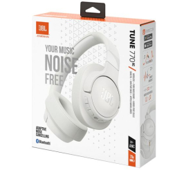 Slika izdelka: JBL Tune 770NC Bluetooth naglavne brezžične slušalke, bele