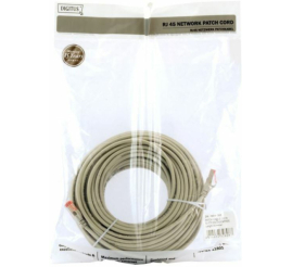 Slika izdelka: KABEL PATCH SFTP Cat 6 30m RJ45 Digitus siv (DK-1644-300)