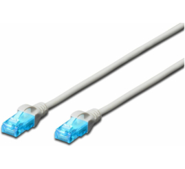 Slika izdelka: KABEL PATCH UTP Cat 5e 25,00m  RJ45 10/100 Digitus - siv (DK-1511-250)