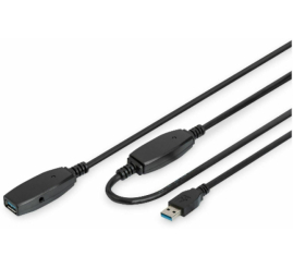 Slika izdelka: Kabel USB 3.0 ojačevalnik s kablom 10,00m - aktivni Digitus DA-73105