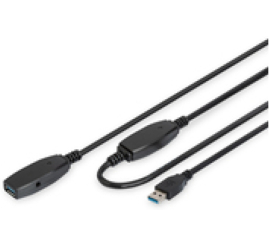 Slika izdelka: Kabel USB 3.0 ojačevalnik s kablom 10,00m - aktivni Digitus DA-73105