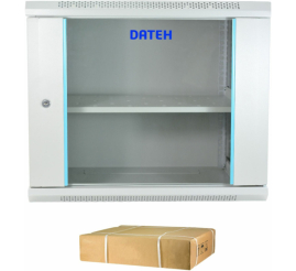 Slika izdelka: Kabinet zidni 12U 635 600x450 siv DATECH + polica
