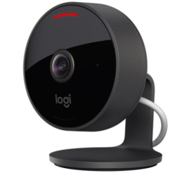 Slika izdelka: Kamera varnostna Logitech Circle 1080p za krožni pogled IR SIRI zvočnik WiFi 961-000490