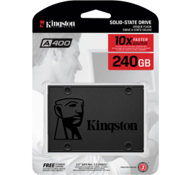 Slika izdelka: KINGSTON A400 240GB 2,5" SATA3 (SA400S37/240G) SSD