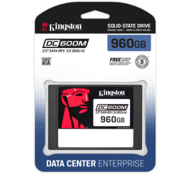 Slika izdelka: KINGSTON DC600M 960GB 2,5" SATA3 DC600M/960G SSD