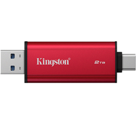 Slika izdelka: KINGSTON Duo 2TB USB-C in Type-A SPSD/2TB zunanji SSD